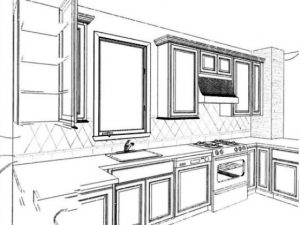 Kitchen Elevation Case Design/Remodeling