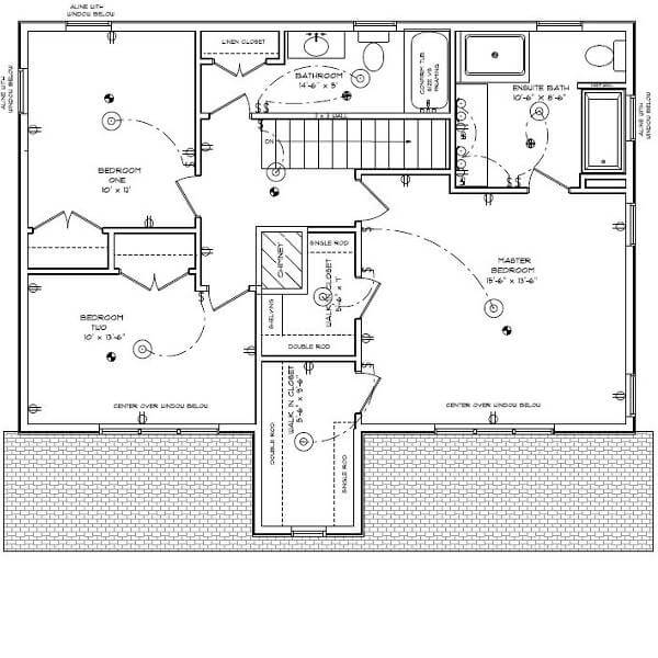 second story addition floor plan
