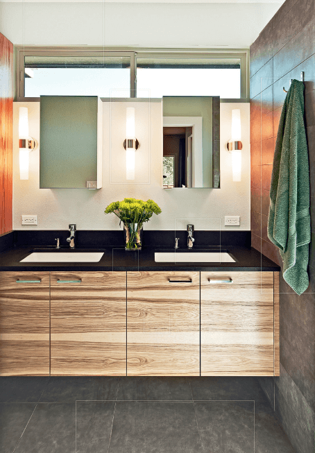 double vanity undermount sink single faucet builtin soap dispenser