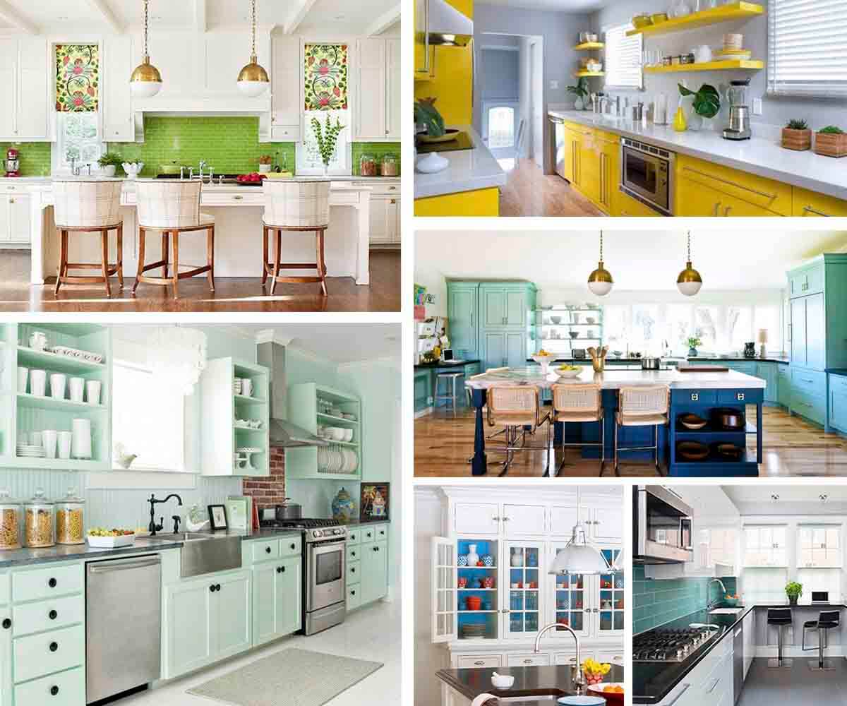 colourful kitchen ideas