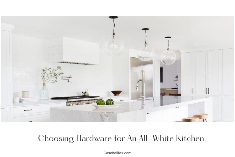 hardware for white kitchen