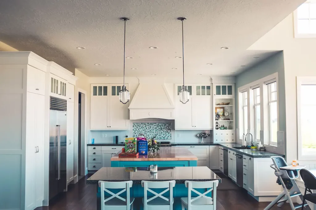 open-concept kitchen design