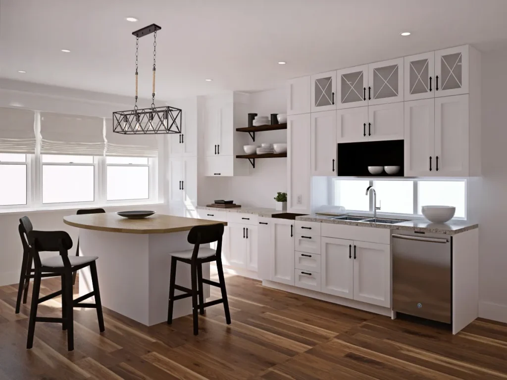 kitchen desk remodel ideas