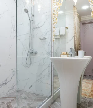 bathroom luxurious shower