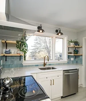 kitchen desk remodel